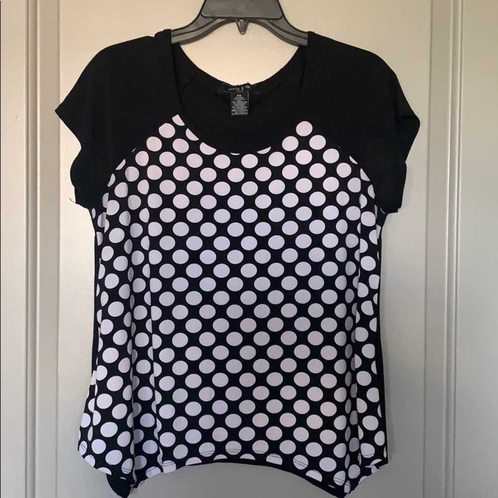 SUPER COMFY! Polka Dot Blouse